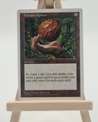 Wooden Sphere Fifth Edition (5ED) Magic Karte MTG englisch (Wurzelkraft)