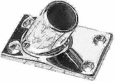 SEA DOG CORPORATION 60 Degree Rectangular Base 1" Stainless Steel