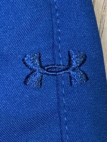 Under Armour Youth Size 4 Navy Golf Dress Shorts Adj. Waist Church Easter Loose - Picture 5 of 8