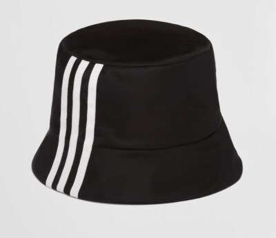 NWT Adidas Prada Colab Re-Nylon Bucket Hat Black OSFM | eBay