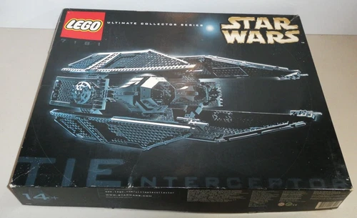 Lego Star Wars 7181 UCS Tie Interceptor set 100% complete VGC all phamplets