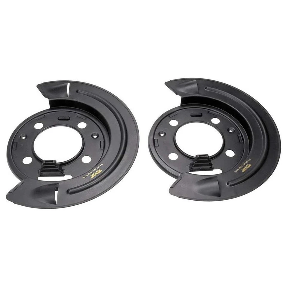 Par Dorman de placa de respaldo de freno de estacionamiento de emergencia izquierda derecha para Ram 2500 3500 Foto 2 de 4