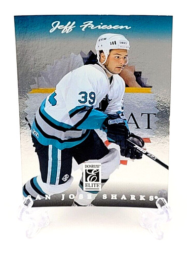 1996 Donruss Elite Jeff Friesen #53 card