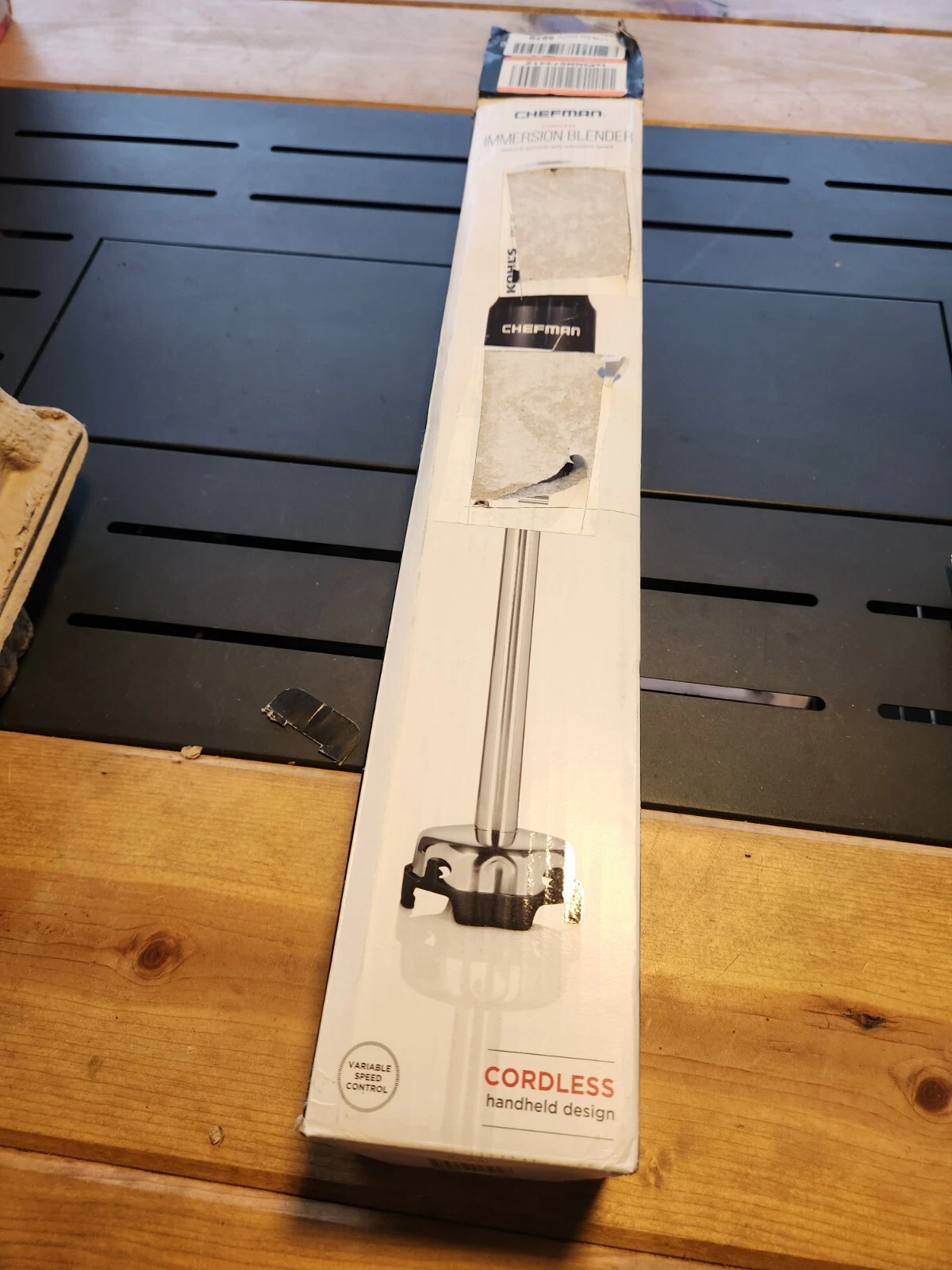 Chefman Cordless Handheld Immersion Blender Variable Speed
Opens in a new window or tab