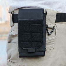 Tactical Molle Tool Pouch Cell Phone Holder Smartphone Cover for 4.7"-6.7" Phone
