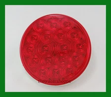 Grand General 4" Round SST LED Tail Light 18 Red LEDs Truck Trailer