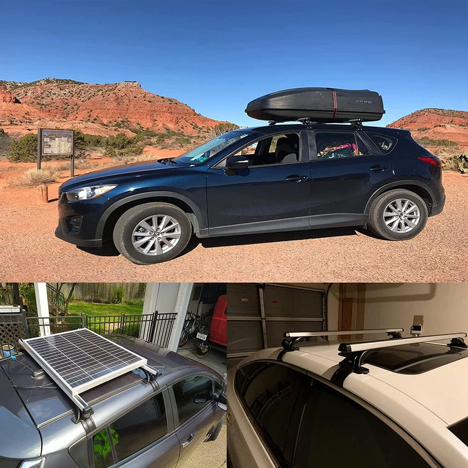 Portaequipajes barra transversal portaequipajes de techo para Mercedes-Benz C180 C300 C350 AMG Foto 4 de 4