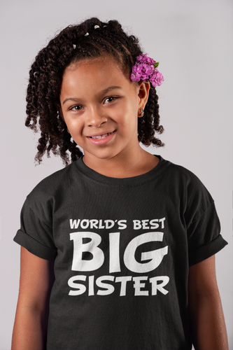 World's Best Big Sister Kids T-Shirt 