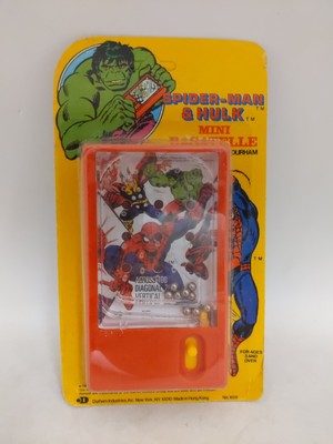 SPIDER-MAN/HULK RED MINI BAGATELLE SEALED DURHAM INDUSTRIES 1979/1980 MARVEL 