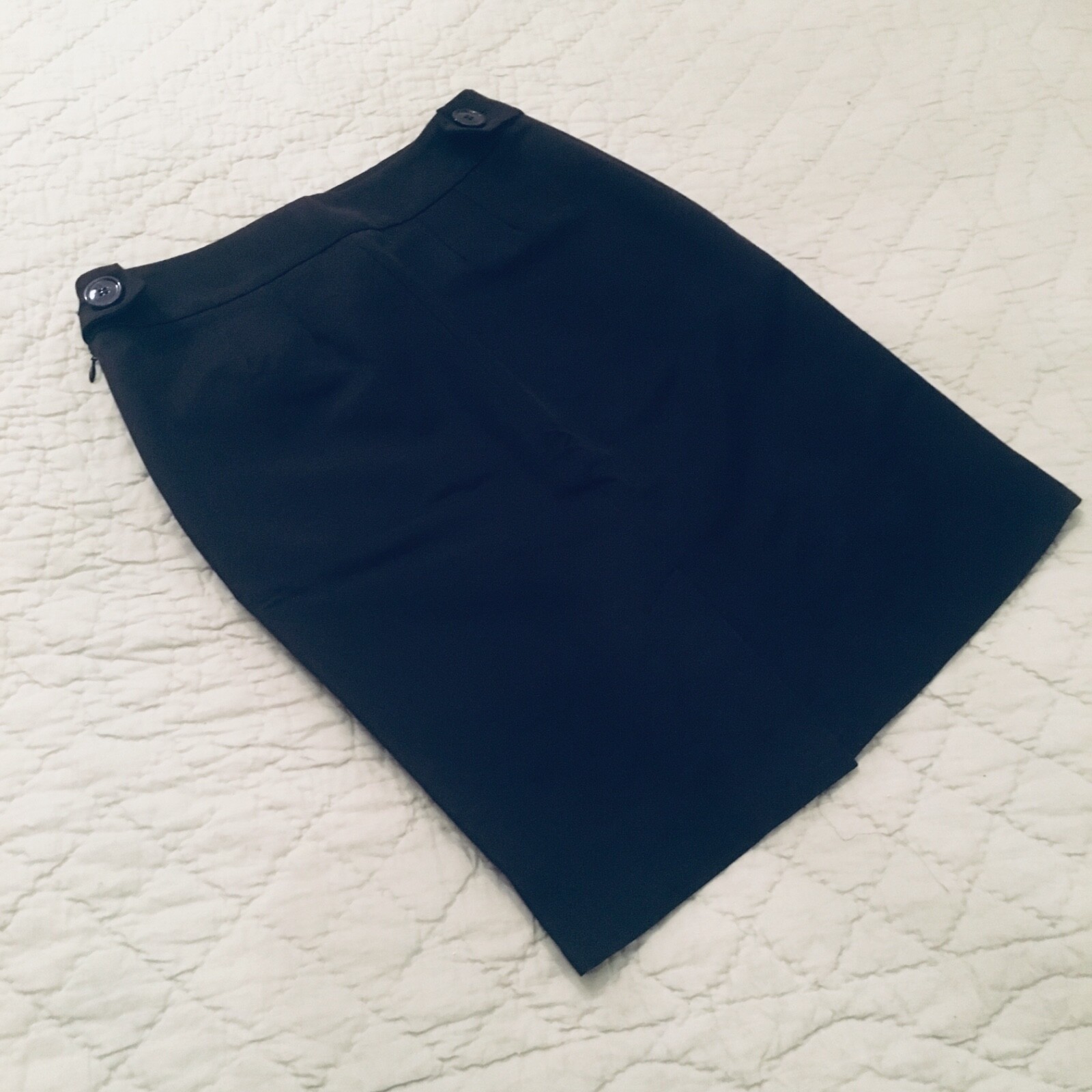 Gonna vintage YSL Saint Laurent Rive Gauche nera gonna slim 40 taglia 4 6 Italia