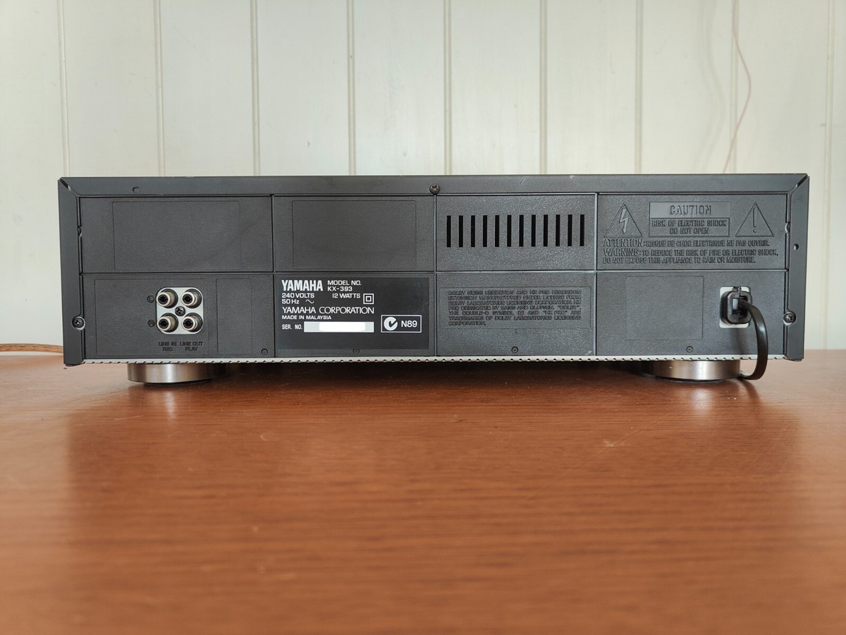 Vintage Yamaha KX-393 Natural Sound Stereo Cassette Tape Deck | eBay