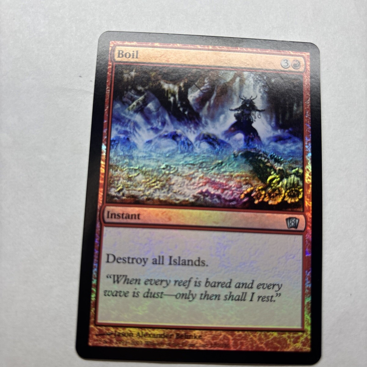 MTG Boil- 8th Edition- Uncommon- FOIL- NM | eBay