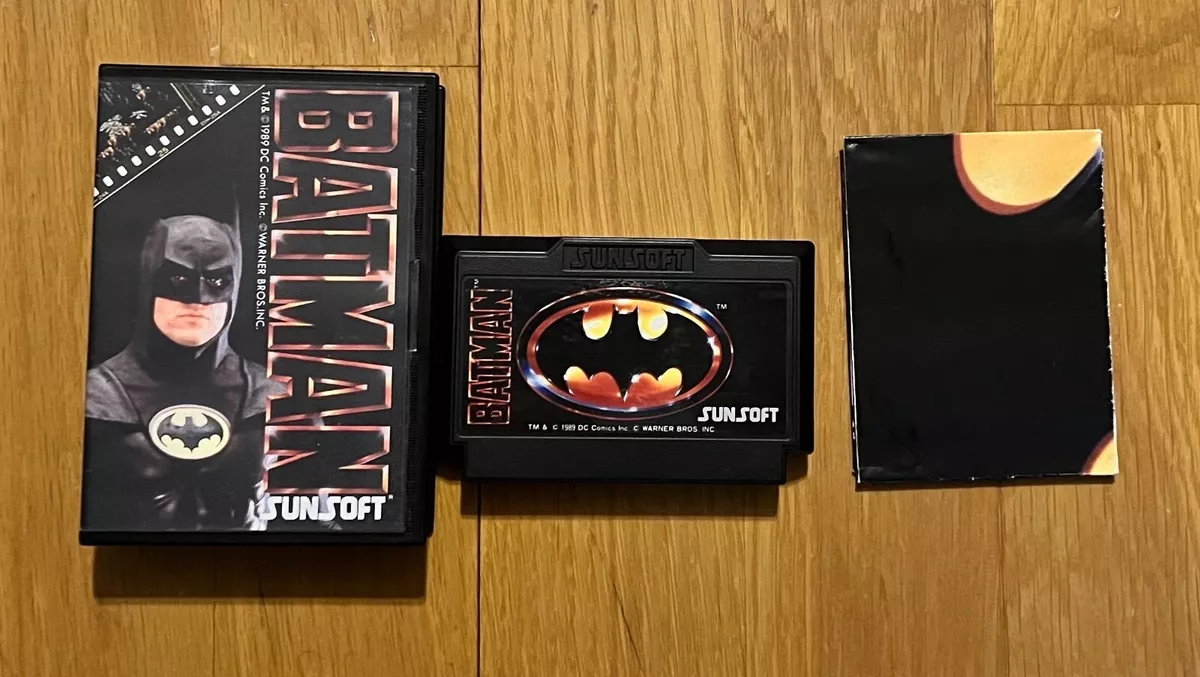 Batman Famicom Sunsoft Japan NES Nintendo 1989 eBay
