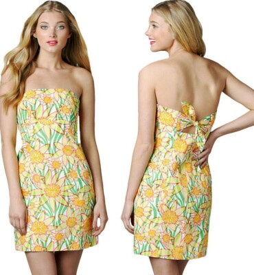 lilly pulitzer strapless