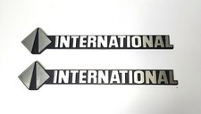 Fits International Truck Hood Emblem Pair Badge Logo Emblemas Pair Par