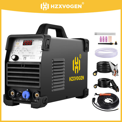 AC/DC WIG Schweißgerät 200A HF Puls Alu IGBT mit 2T/4T & VRD 