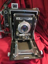 VTG Speed Graphic Graflex Supermatic Camera Film Kodak Ektar f:4.7 127mm E0271
