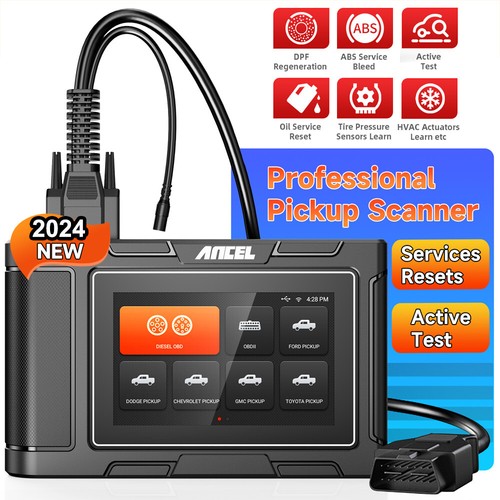 ANCEL HD3500 Pick-up Heavy Duty Truck Scanner Engine Diagnostic Tool ...