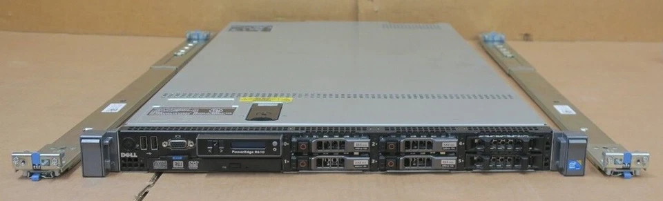 Dell PowerEdge R610 2x Quad-Core L5630 192GB Ram 4x 600GB HDD 6-Bay 1U Server - Image 2 of 3
