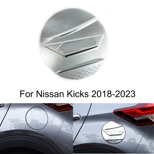 Car Fuel Filler Door Cover Gas Tank Cap Cover Trim fit for Nissan Kicks