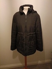 Authentic Jojo Maman Bebe Black Hooded Jacket Size 14