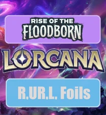 Lorcana Rise of the Floodborn Rares Ultra Rares Legendarys (You Pick Which One)