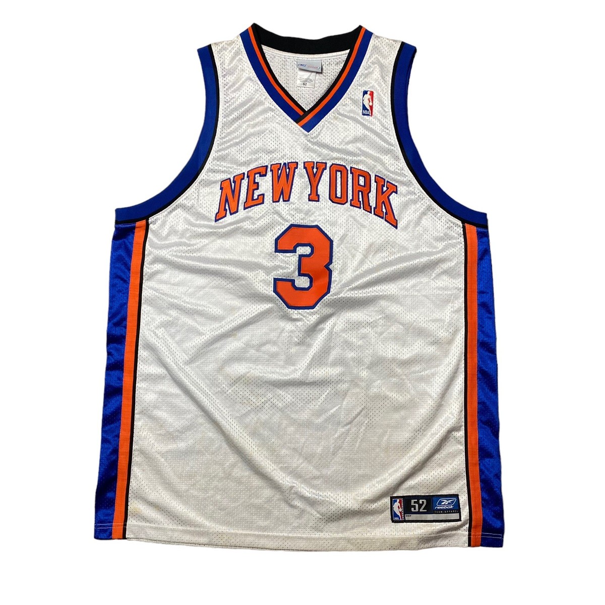 Vintage NBA New York Knicks Stephon Marbury Reebok AUTHENTIC RARE