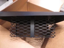 Master Flow Adjustable Chimney Cap Fits 8"x8" to 13"x13" & 8"-12" Dia in Black