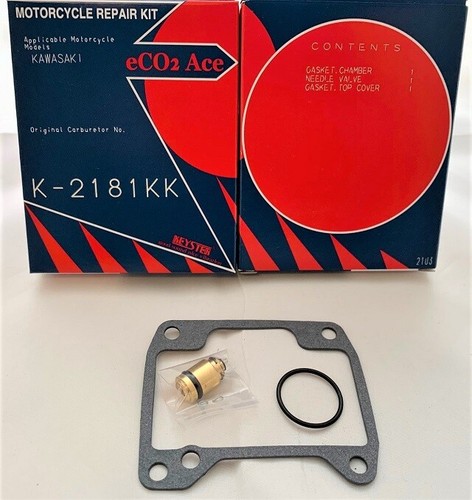 KIT REPARACIÓN RECONSTRUCCIÓN CARBURADOR KEYSTER ECONO KAWASAKI KXT250 KDX200 KX500 KX125 - Imagen 1 de 8