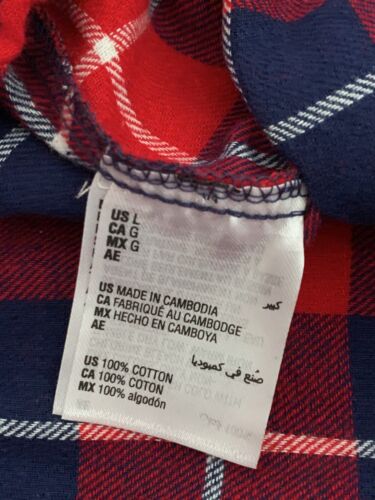 NWT! Charter Club Women's Sz L 100% Cotton Flannel Pull On Plaid Pajama Pants - Picture 4 of 4