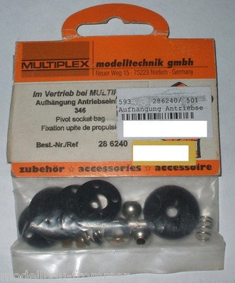 Multiplex Thunder Tiger 286240 Aufhängung Antriebseinheit