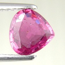 0.88Ct NATURAL PINK SAPPHIRE GEMSTONE FROM SRILANKA ( CEYLON )