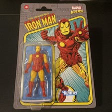 Marvel Legends Retro Collection The Invincible Iron Man Hasbro Kenner 3.75