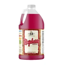 Specialty Blends Raspberry Flavored Syrup Cocktail Mixer Concentrate, 1/2 Gallon