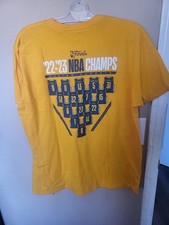 Denver Nuggets 2023 NBA Finals Championship Shirt Jersey Numbers XL Yellow