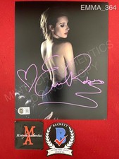 Emma Roberts autographed signed American Horror Story 8x10 photo Beckett COA