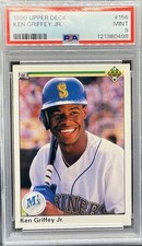 1990 Ken Griffey Jr Upper Deck #156 PSA 9 🔥