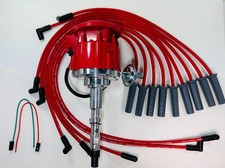 Amcjeep 290 304 343 360 390 401 Red Hei Distributor 8.5mm Usa Spark Plug Wires
