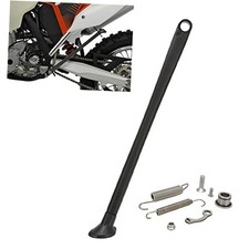Dirt Bike Kickstand Side Stand Forging Aluminum With Springs For XC XCW black