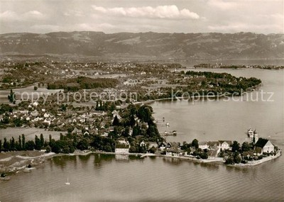 Wasserburg Bodensee Fliegeraufnahme