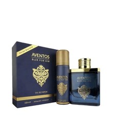 2 in1 Aventos Blue For Him 100ml EDP Sealed perfect gift Free Next Day Delivery 