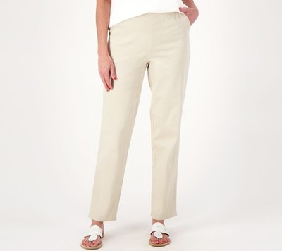 SUNNYLiFE Women's Pants Sz S Denim & Co. Original Waist Side Pocket Brown