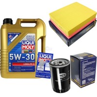 SCT Inspektionspaket Liqui Moly Longlife 5W-30 FüR Audi A4 1.6 1.8 A6 VW Passat