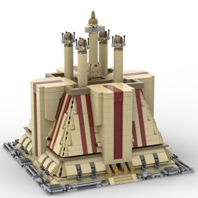Classic Temple 2113-Piece with Removable Roof Building Bricks Construction Toy