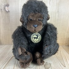 Vintage 1982 Dakin Sun  Star Gorilla Plush Stuffed Animal Monkey Ape 13 Inch