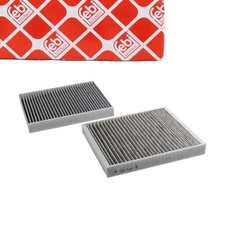 febi Innenraumfilter Aktivkohlefilter Satz f�r BMW 5er F10 F11 6er F12 7er F01