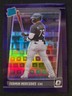 2021 Donruss Optic Rated Rookie Purple Pandora Prizm /99 Yermin Mercedes