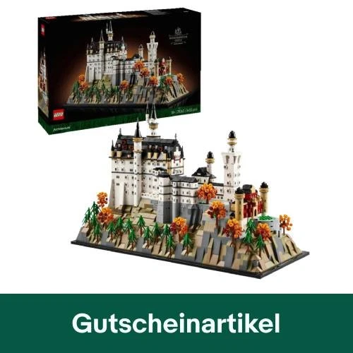 LEGO Architecture 21063 Schloss Neuschwanstein Bausatz, Mehrfarbig