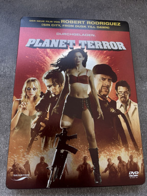 DVD Planet Terror Durchgeladen Steelbook FSK 18     N