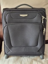 SAMSONITE  Black,  Soft Shell,  2wheel,  40ltr Case UNUSED. h 47 w  40 d 20cm